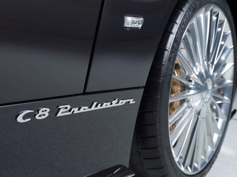 Логотип Spyker C8 Preliator Spyder Concept (220) 2017 года  (фото 7 из 7)